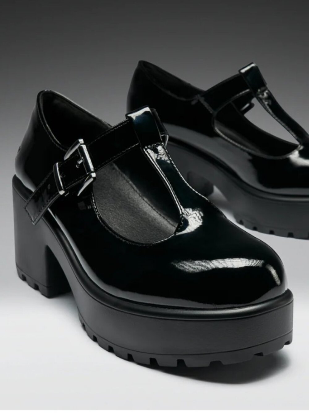 nwot SAI Black Mary Jane Shoes 'Patent Edition' - Picture 2 of 10